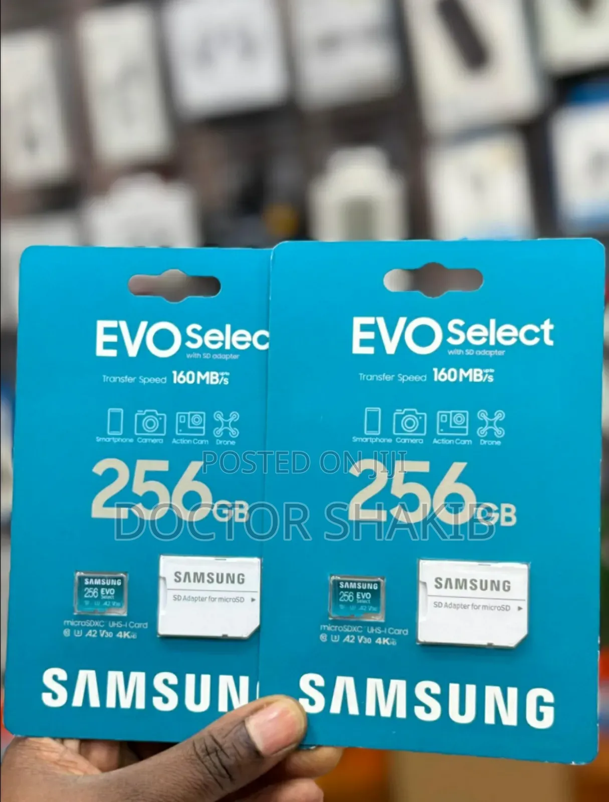 New Samsung Evo Select 256GB (160mns)