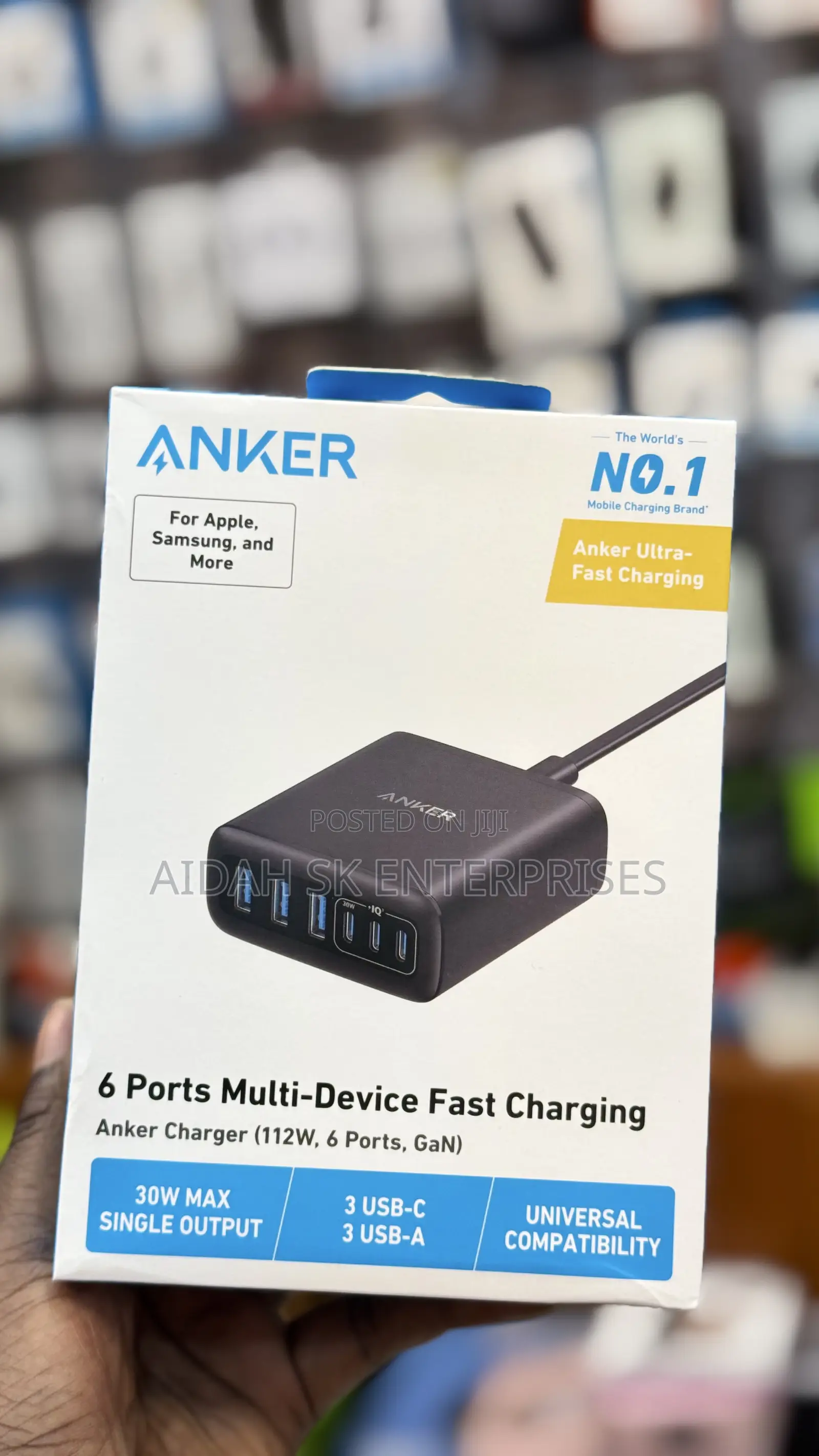 Anker Desktop Charger, Fast Charging USB C Charger, 112W