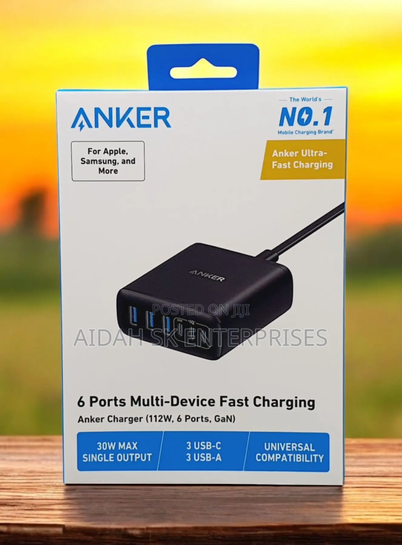 Anker Desktop Charger, Fast Charging USB C Charger, 112W