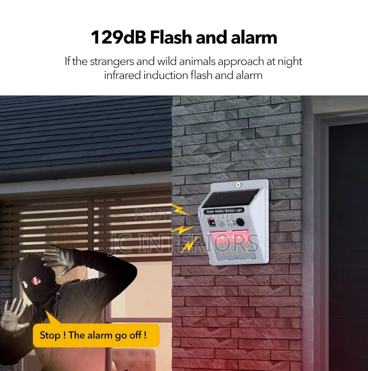 Outdoor Farm Anti-Theft Infrared Wireless Induction