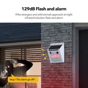 Outdoor Farm Anti-Theft Infrared Wireless Induction