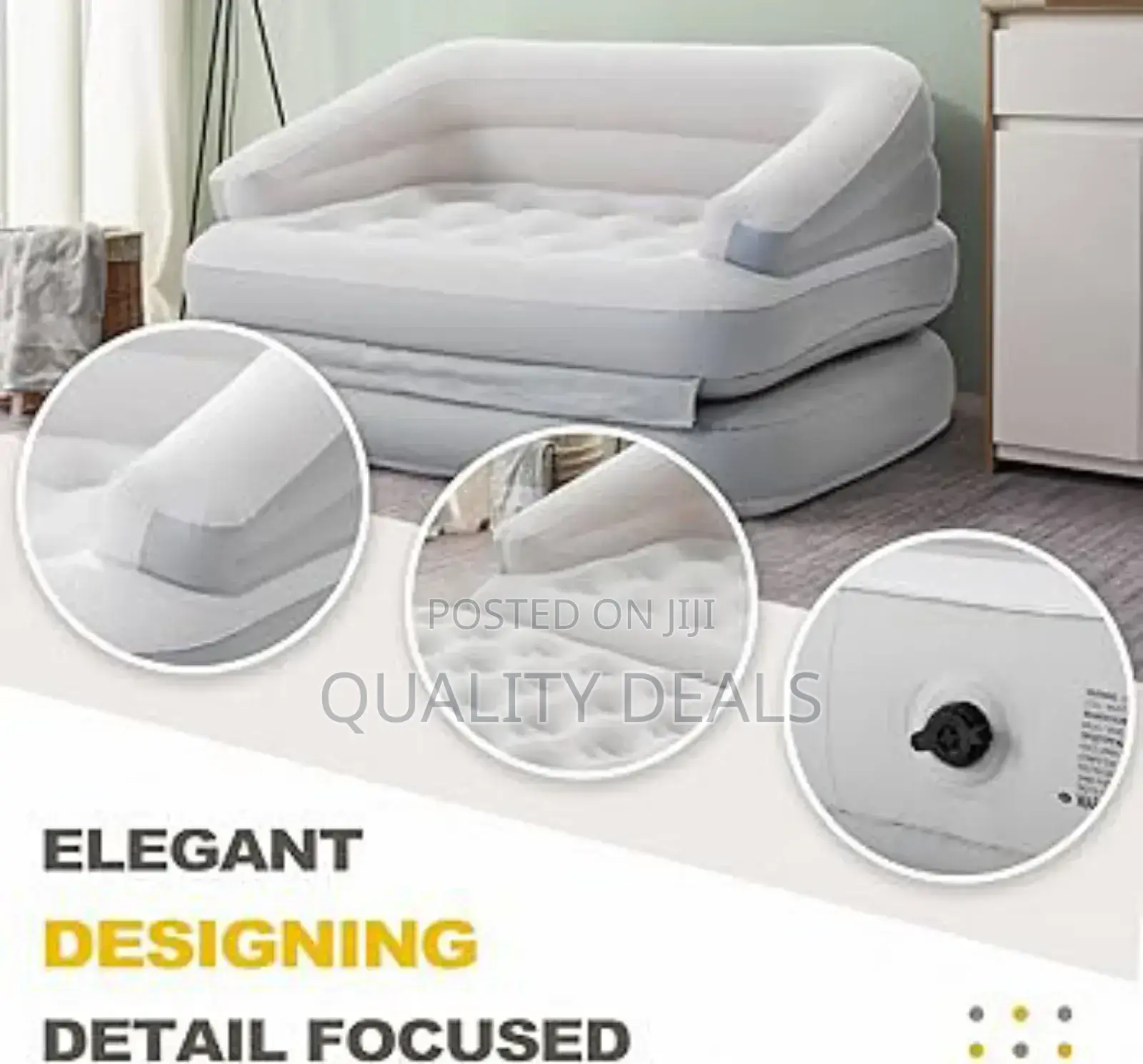 Multifunctional Inflatable Lounge Bed