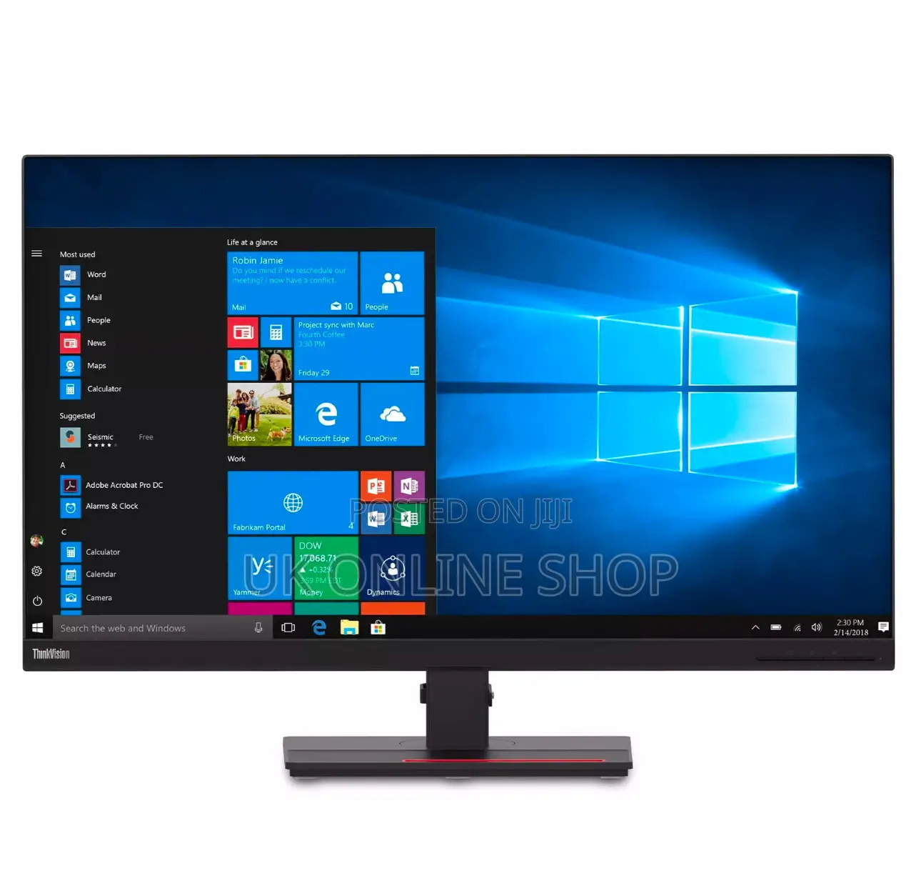 32 Inch Lenovo Monotor