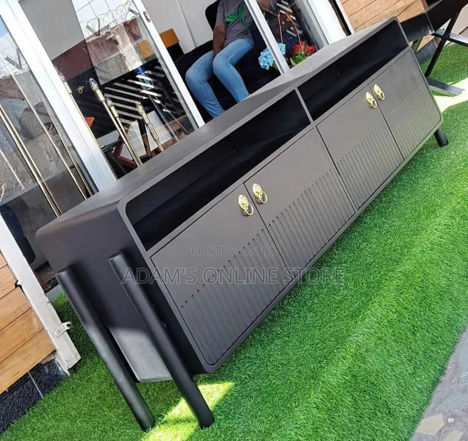 Black Tv Stand 182cm Length 36cm Width72cm Height