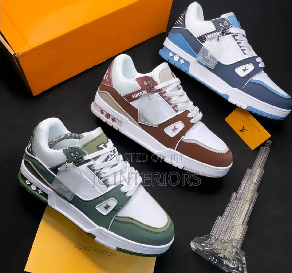 Louis Vuitton Trainer Blush Mesh