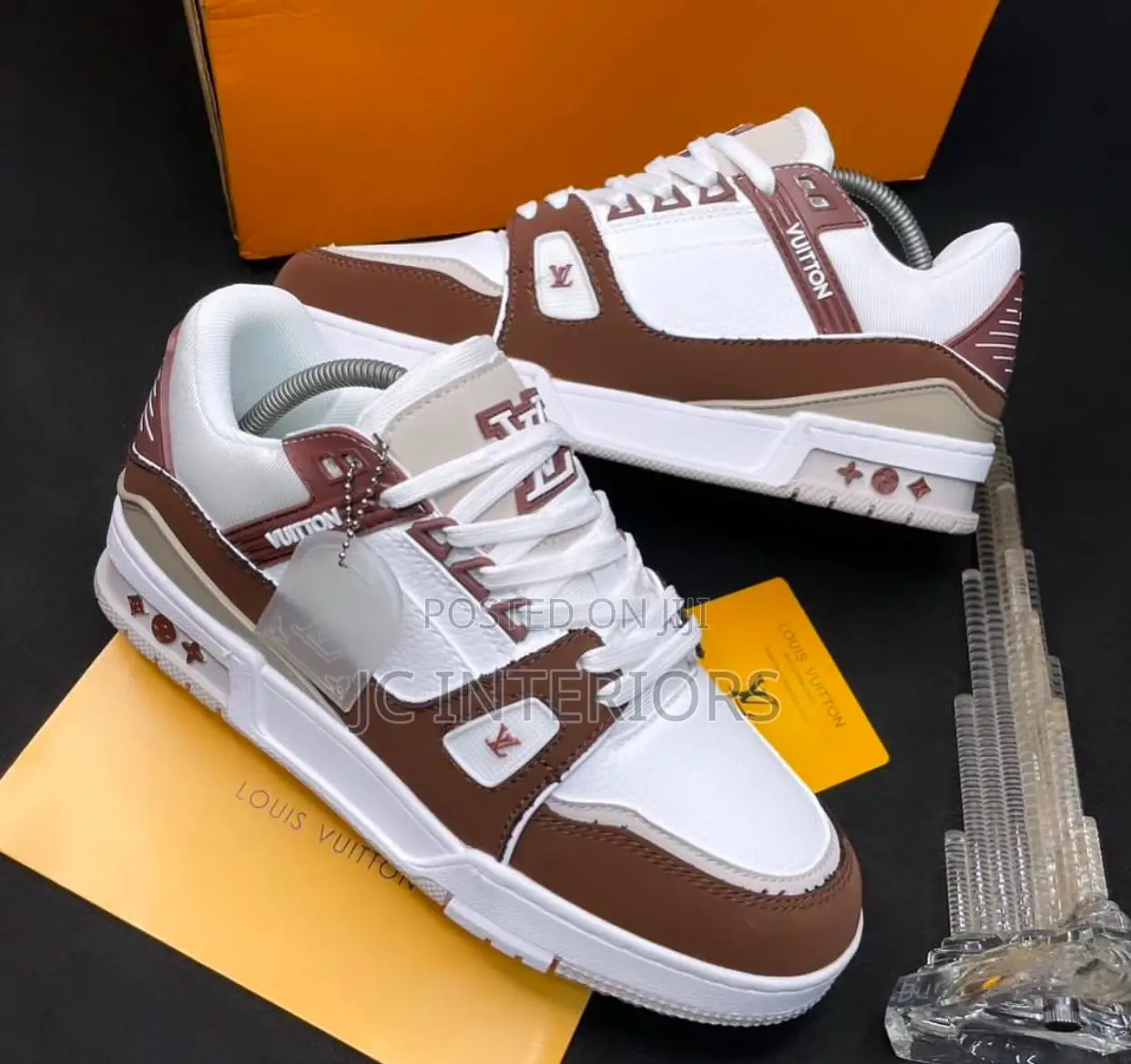 Louis Vuitton Trainer Blush Mesh