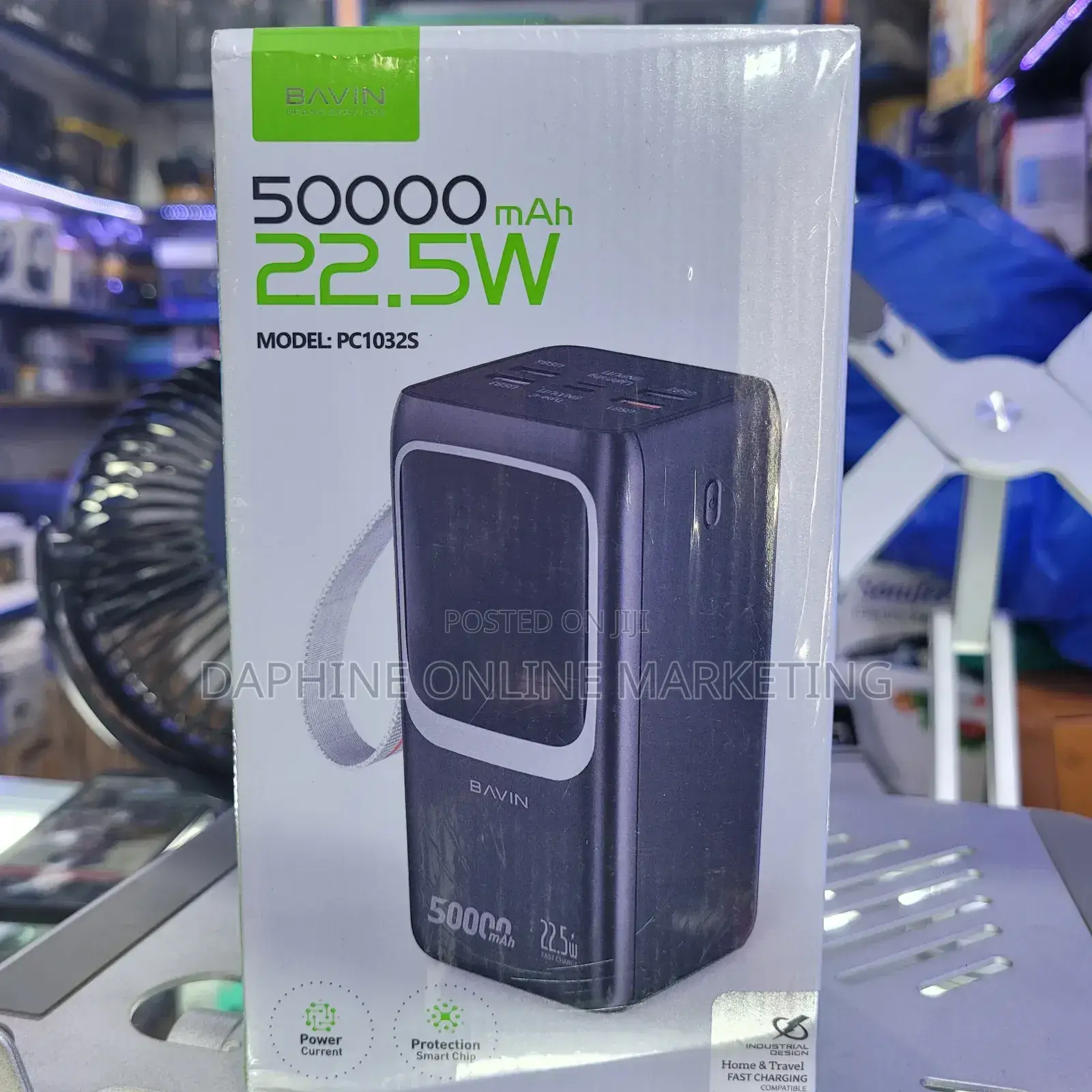 50000mah Fast Charge Bavin/ 22.5W Bavin Power Bank 50000mah