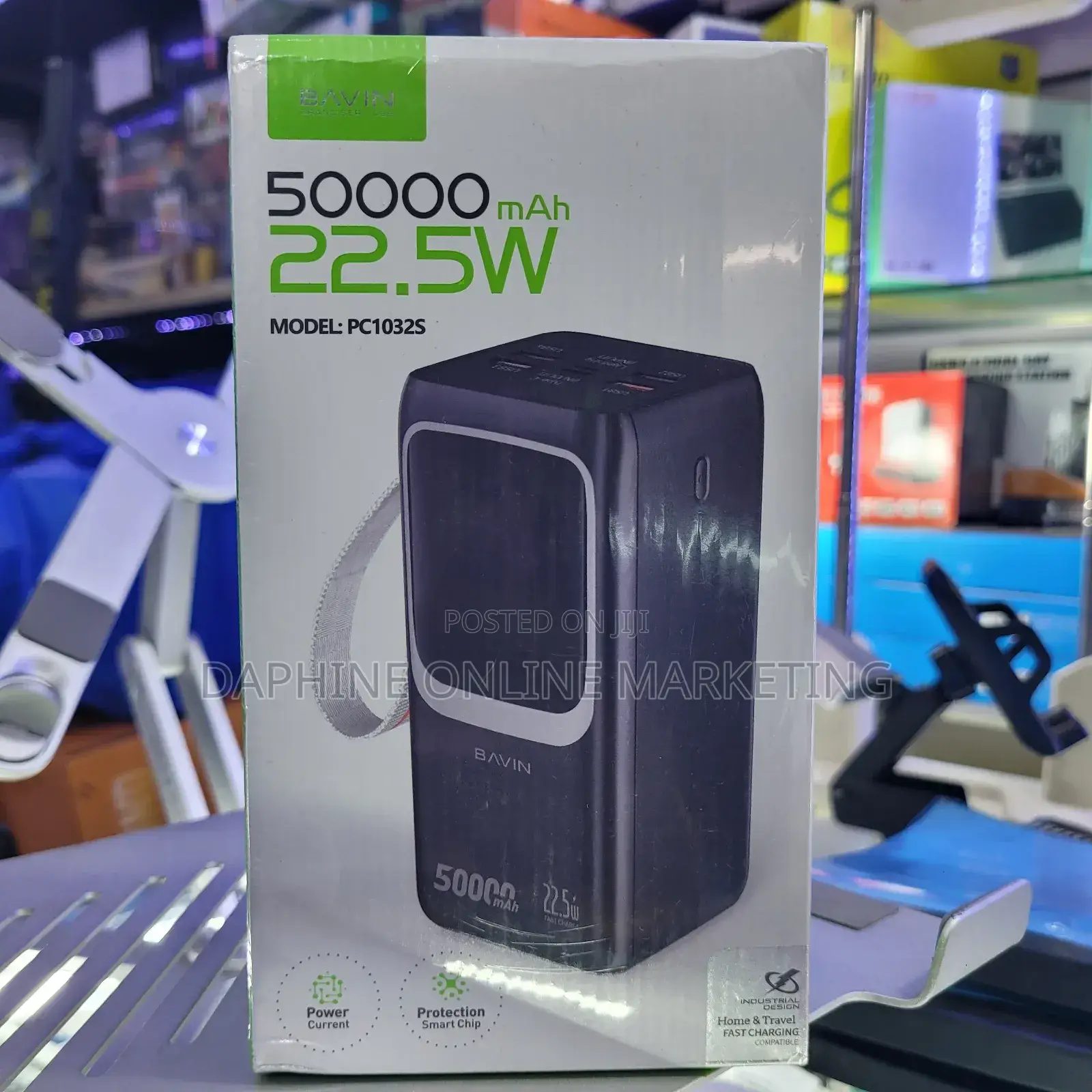 50000mah Fast Charge Bavin/ 22.5W Bavin Power Bank 50000mah