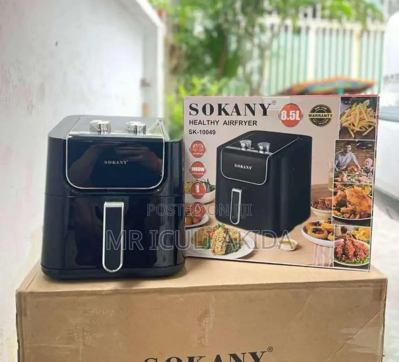 Sokany 8.5L 1800w Healthy Home Air Fryer