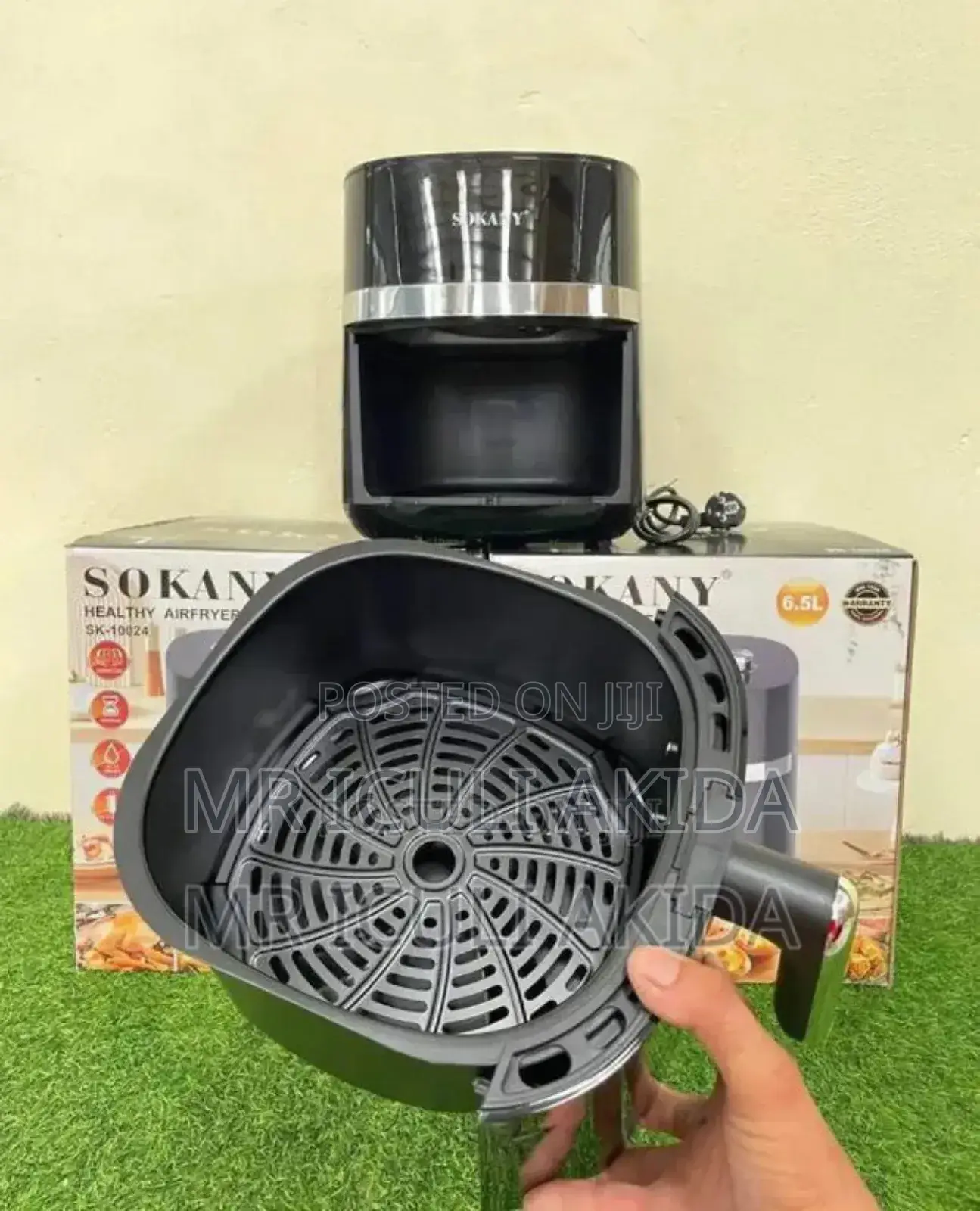 Sokany 1500w 6.5L Bowl Capacity Smart Home Air Fryer