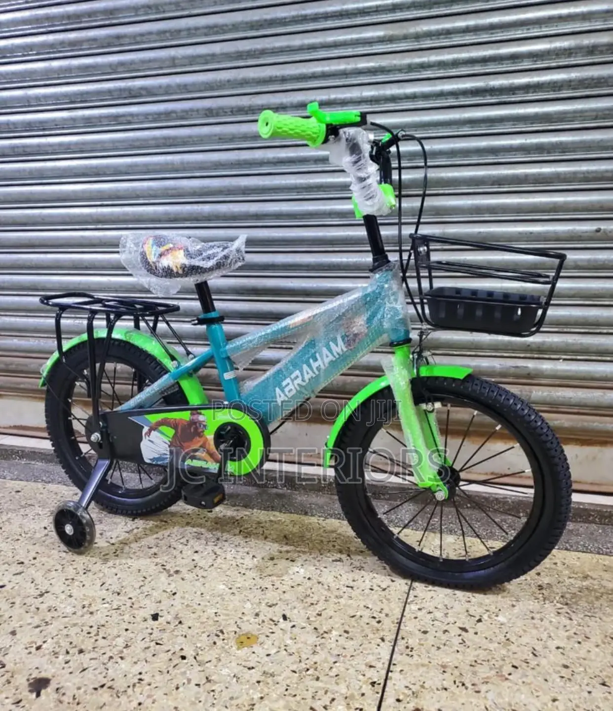 Kidz Playing Bicycle Green