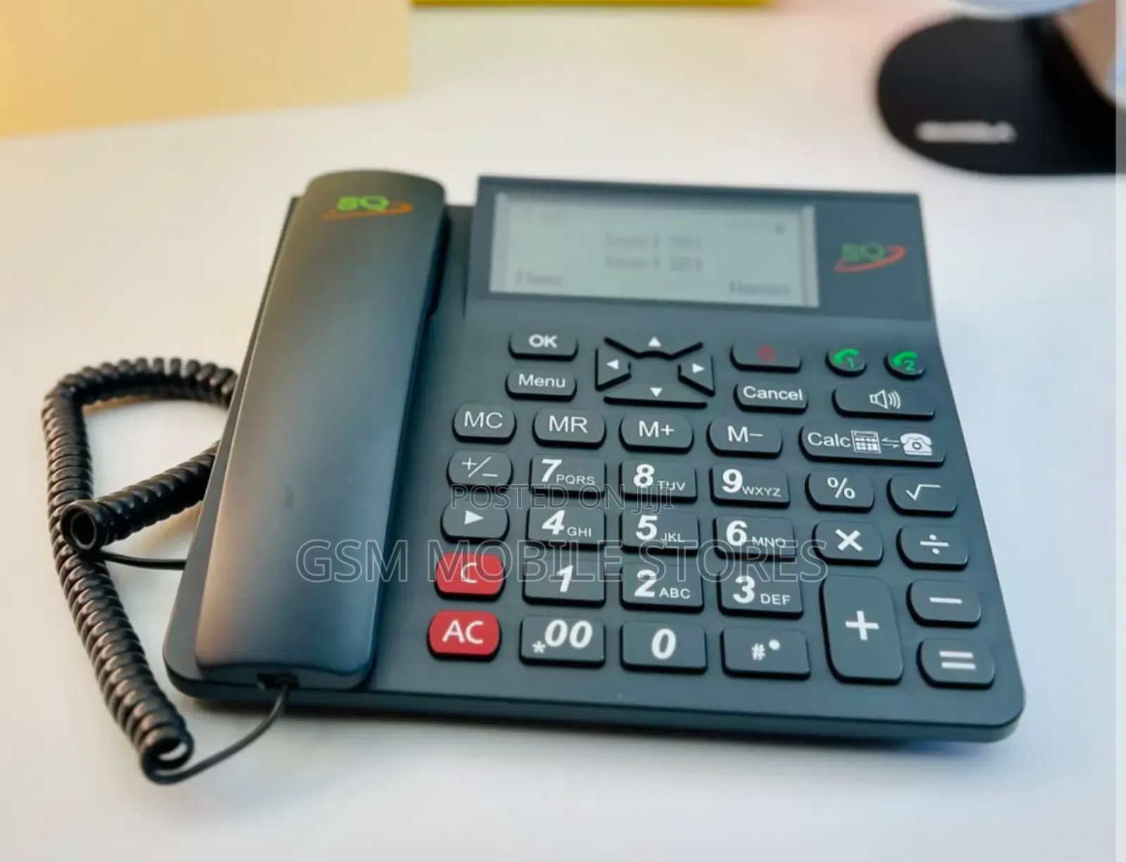 Sq Mobile Landline Dual Sim With Calculator Ls-620 Deskphone