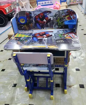 Children Adjustable Reading Table With Chair 2-12years