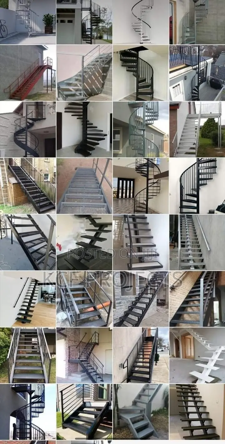Steel Stairs.