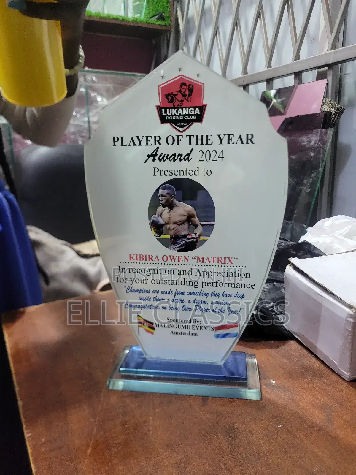 Glass Gift or Award