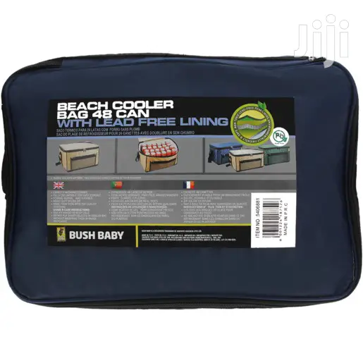 Bush Baby Beach Cooler Bag With Lead Free Lining 48cm