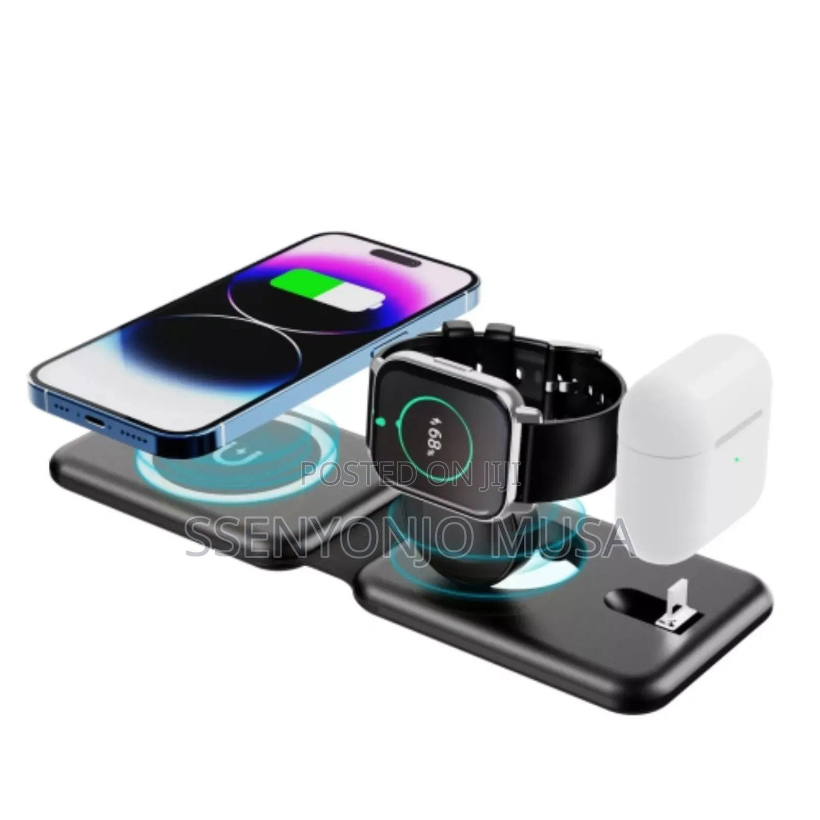 3-in-1 Foldable Wireless Charger