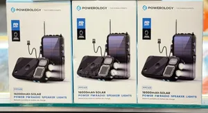 Powerology 16000mah Solar Power Bank