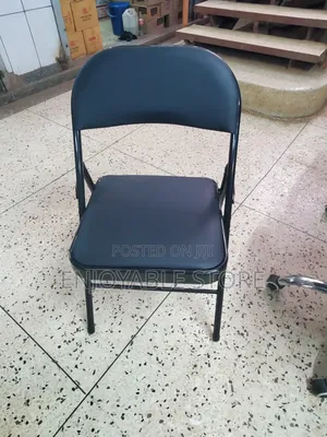 Black Foldable Chair Brand New