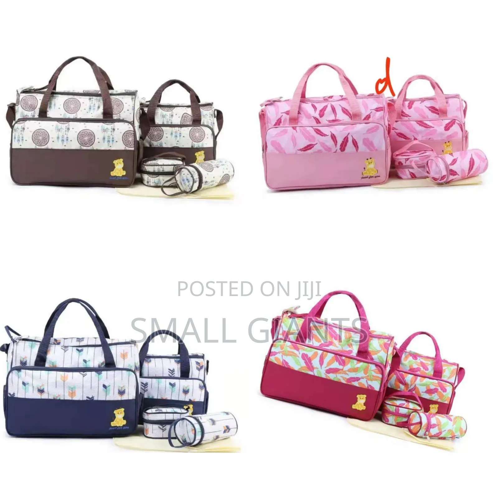 Unique Multicolor Baby Diaper Bags