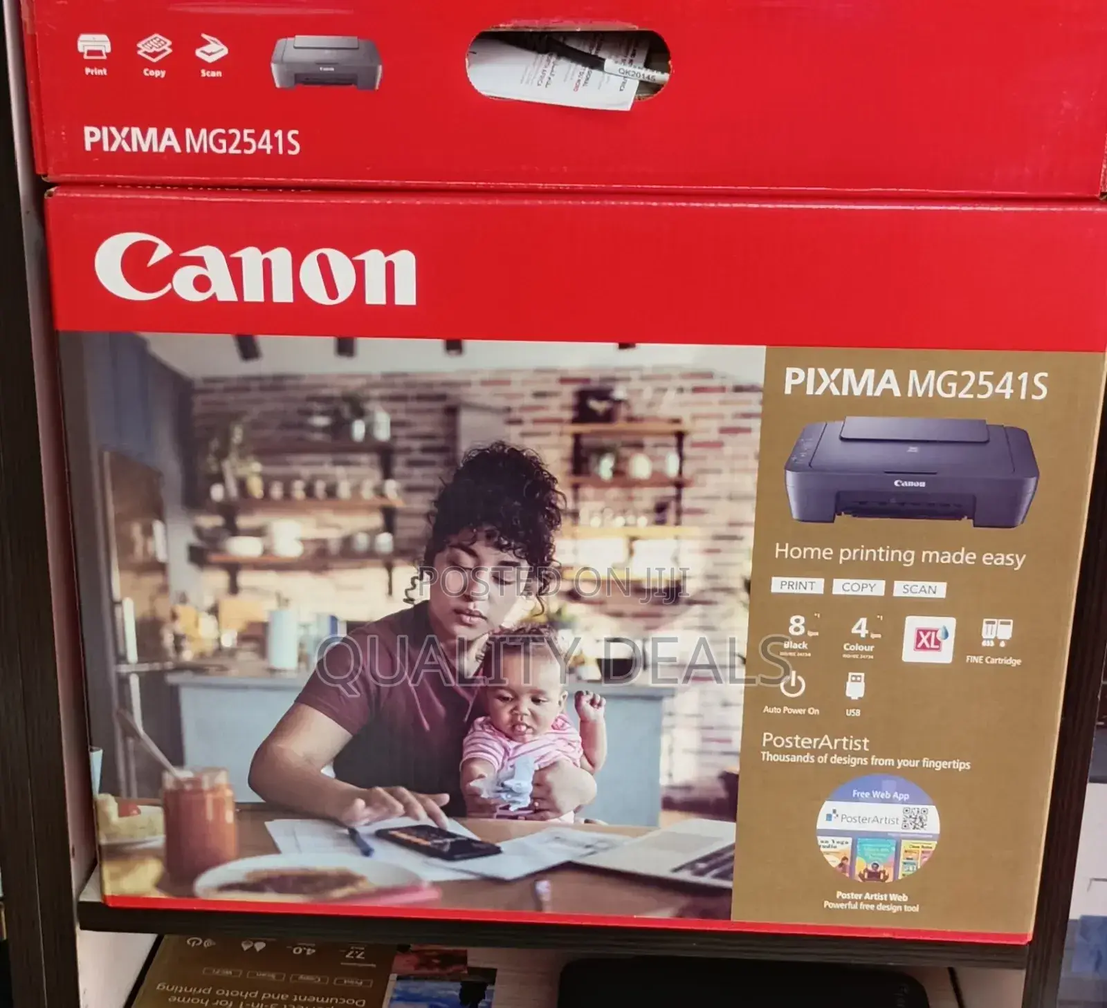 Canon Pixma MG2541S Scan, Print, Copy