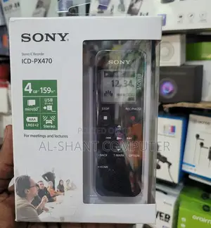 Sony Voice Recorder/Stereo Ic Recorder
Icd-Px470