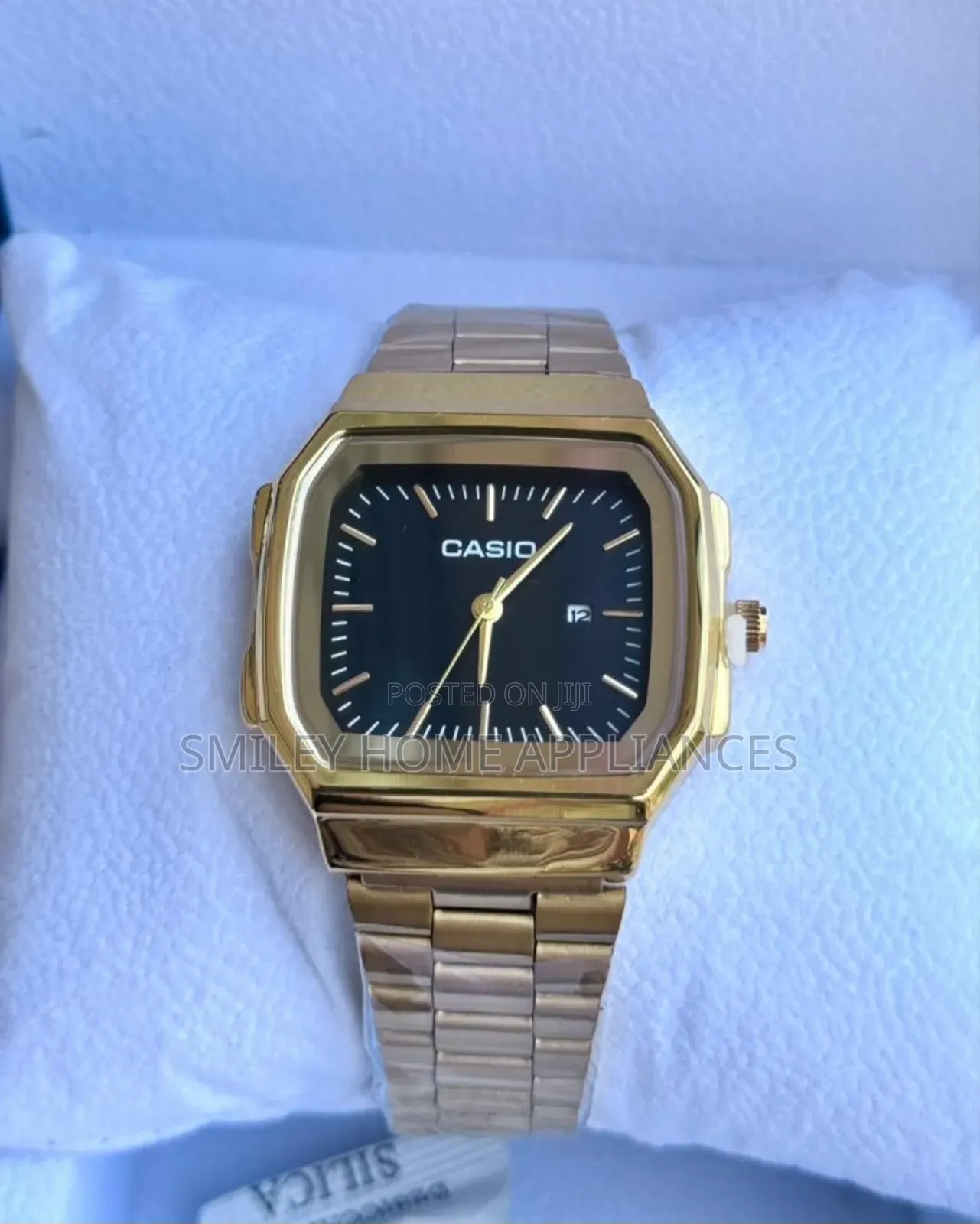 Casio Unisex Classy Analog Watch Gold Color
