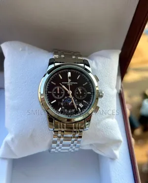 Vacheron Constantin Classy Analog Watch Silver Black