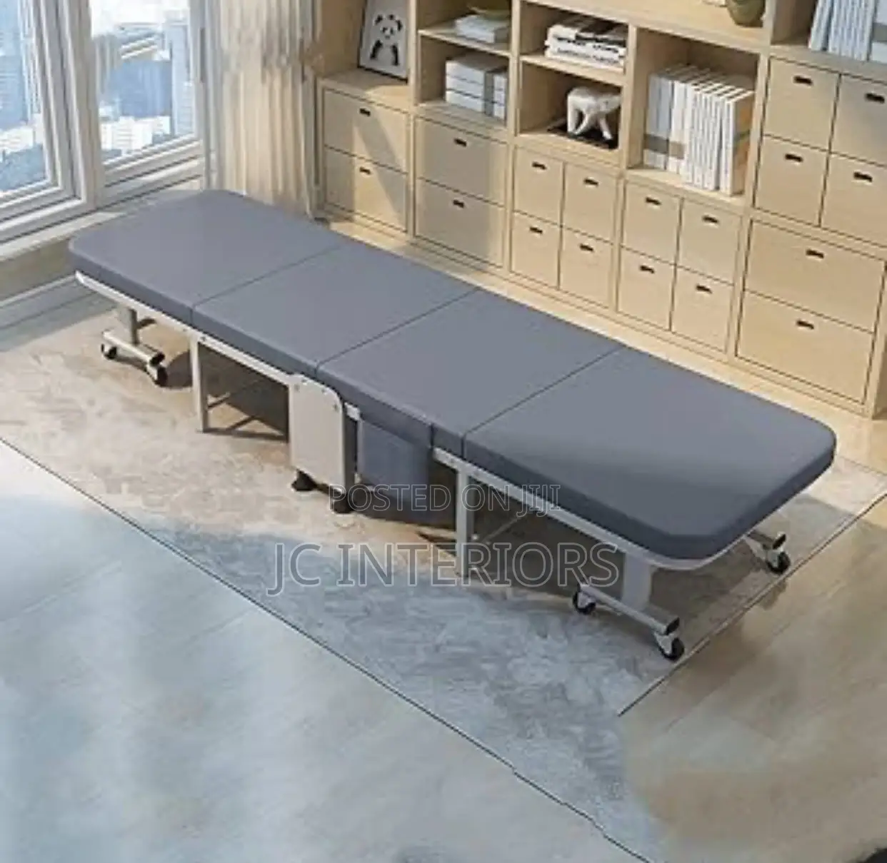 Sponge Cloth Four-Fold Folding Bed