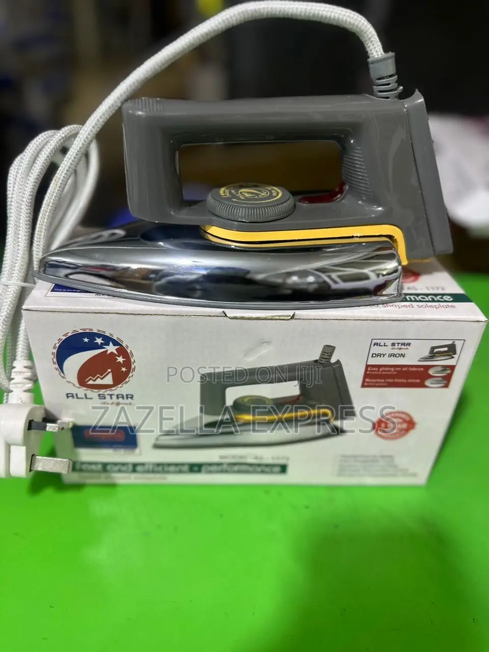 All Star Iron (AS-1172) Ironing Box