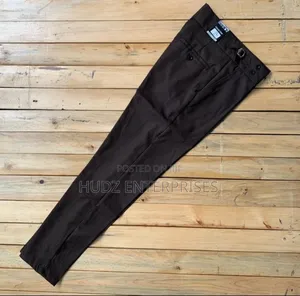 Buckle Trouser Coffee Brown
