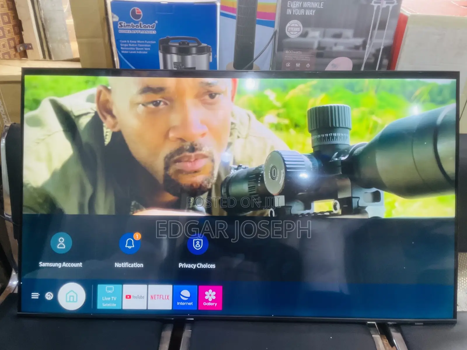 Samsung AU8000 55 Smart Tv