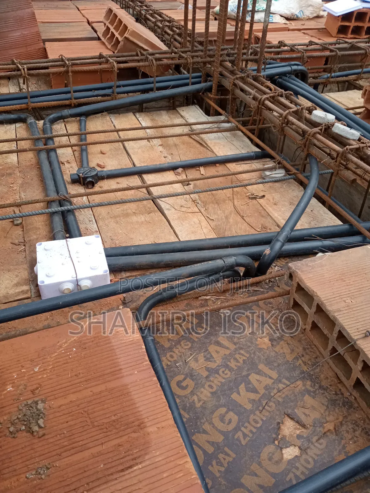 Electrical Piping in Slab