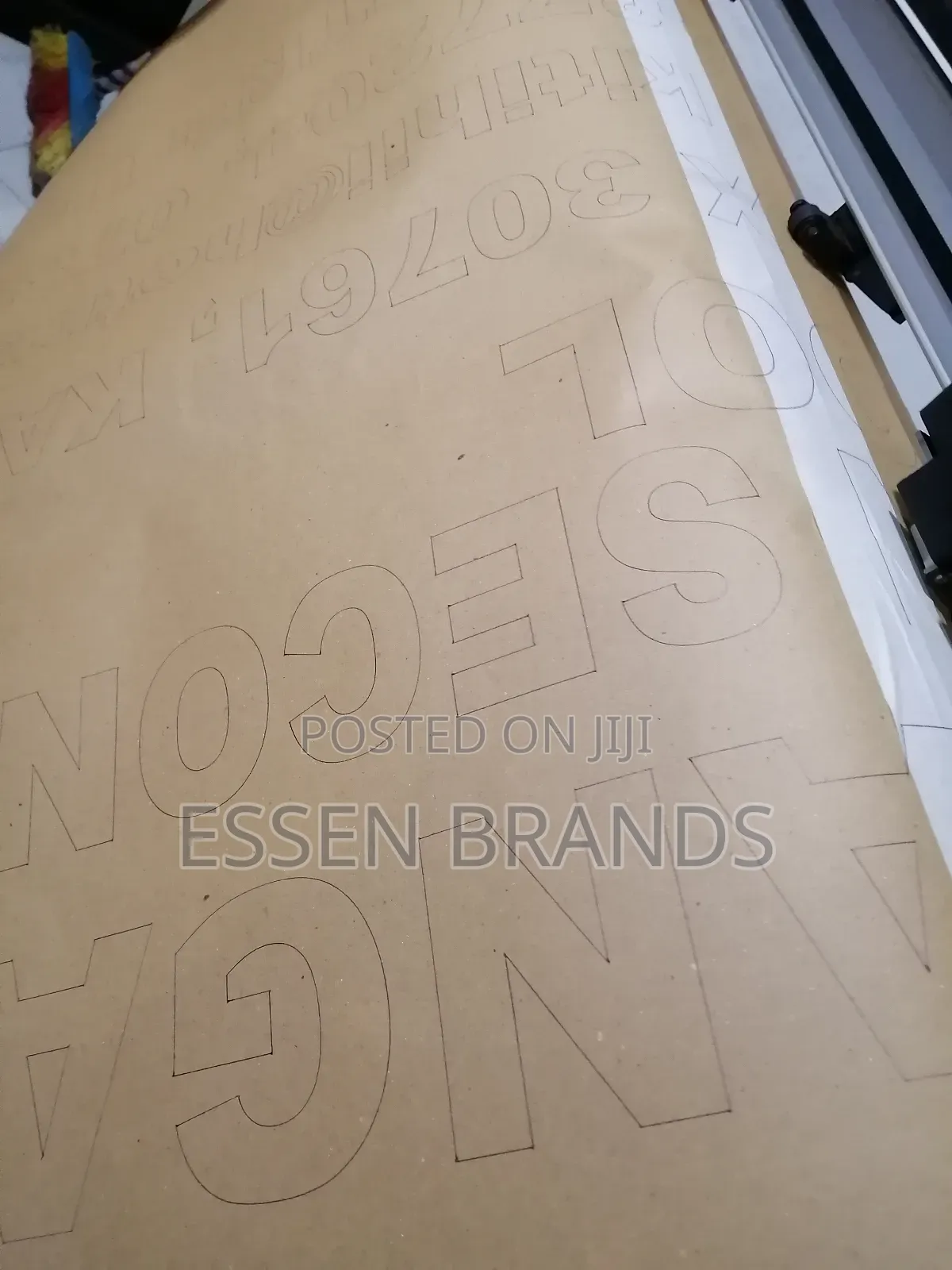 Signage Stencil Print