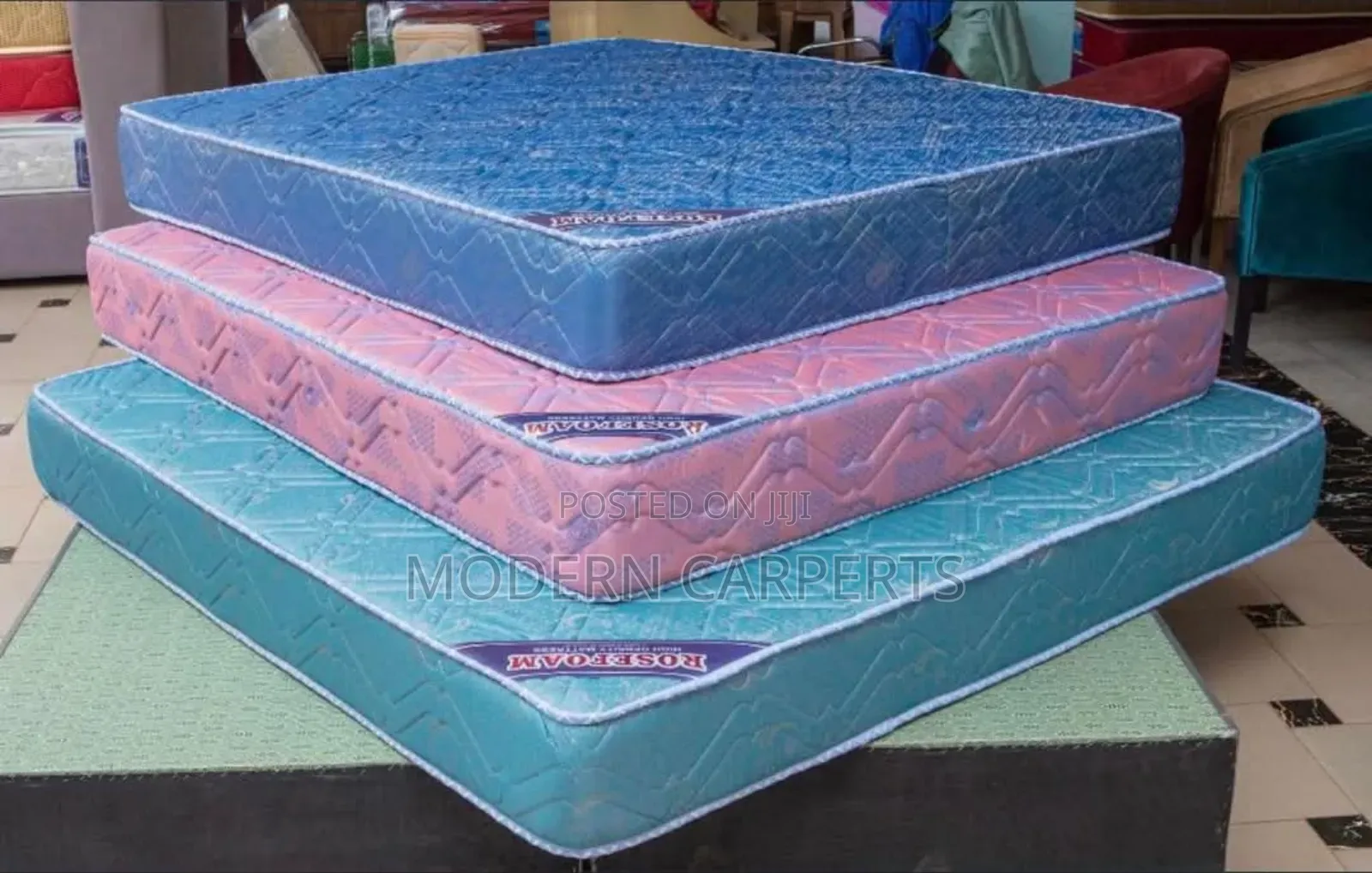 High Density Mattresses 6x6 By8 Inches