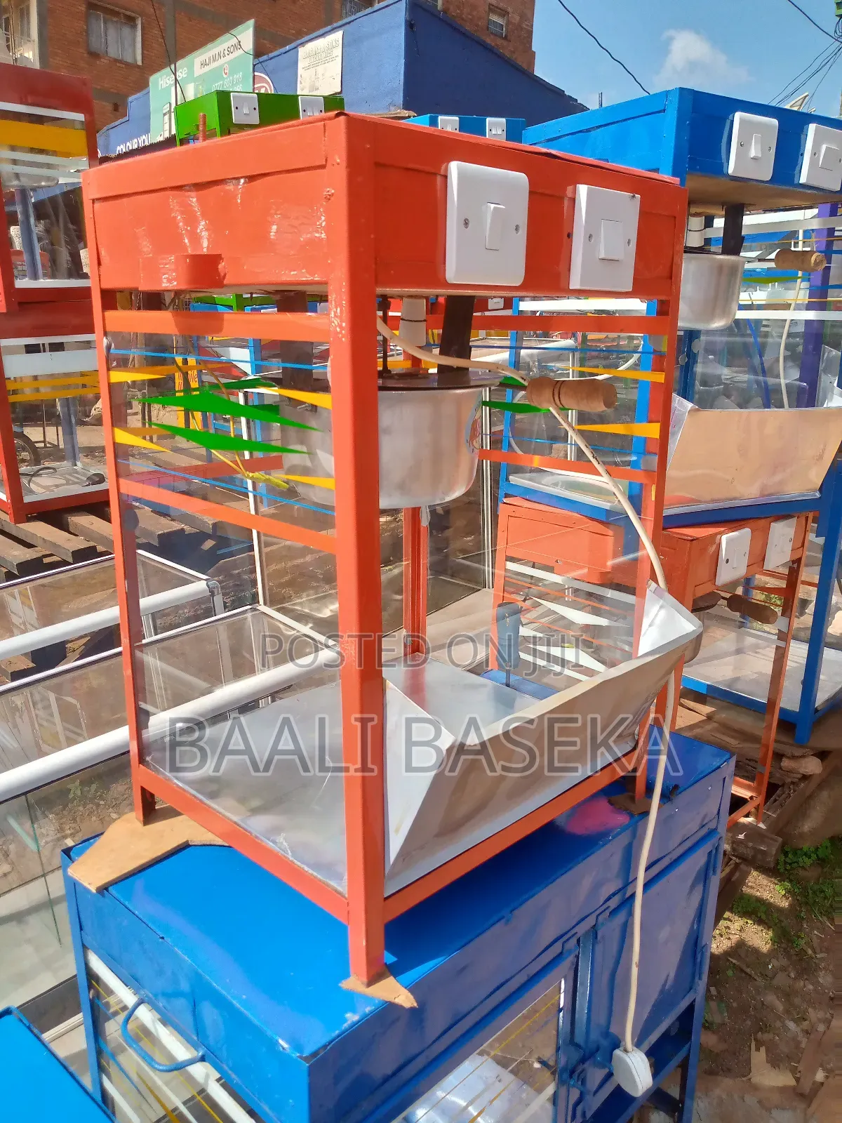 Popcorn Machine/Orange/Power Saver