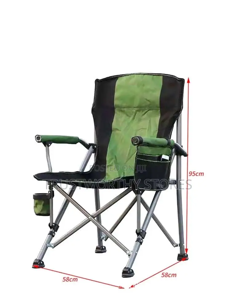 Strong Foldable Camping Chair With A Cup Holder
