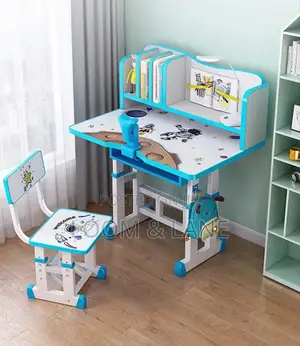 Durable Kids Study Table With Chair