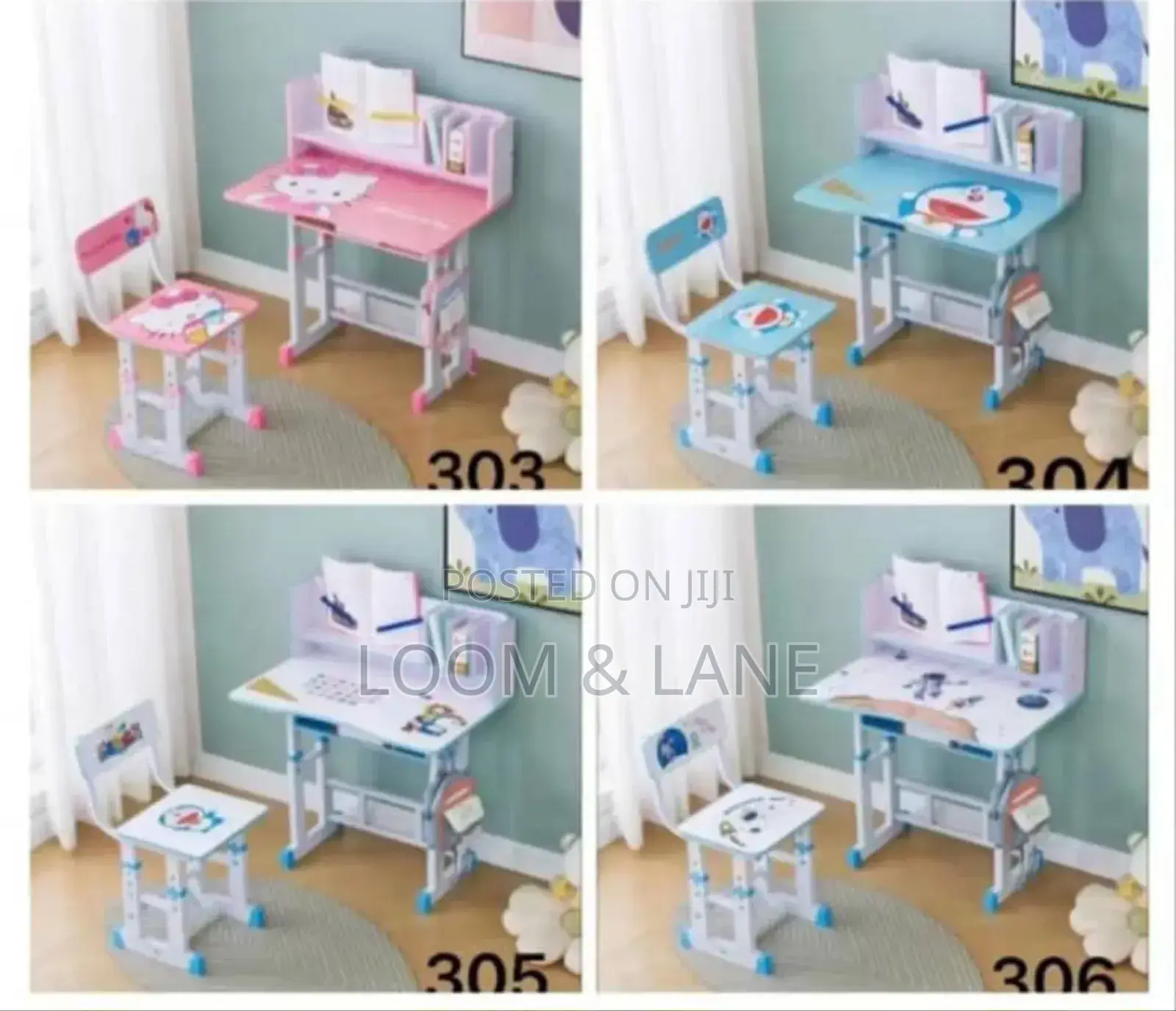 Durable Kids Study Table With Chair