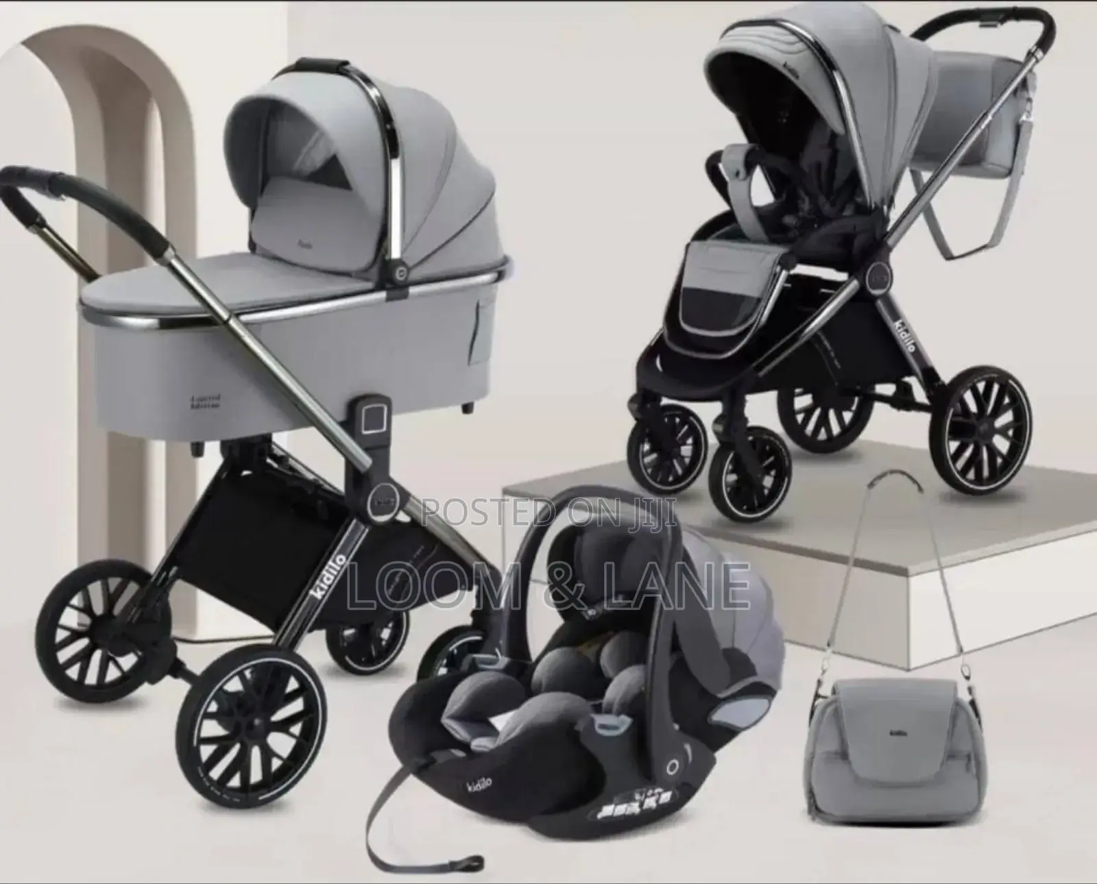Luxury Durable 3 in 1 Foldable Baby Stroller