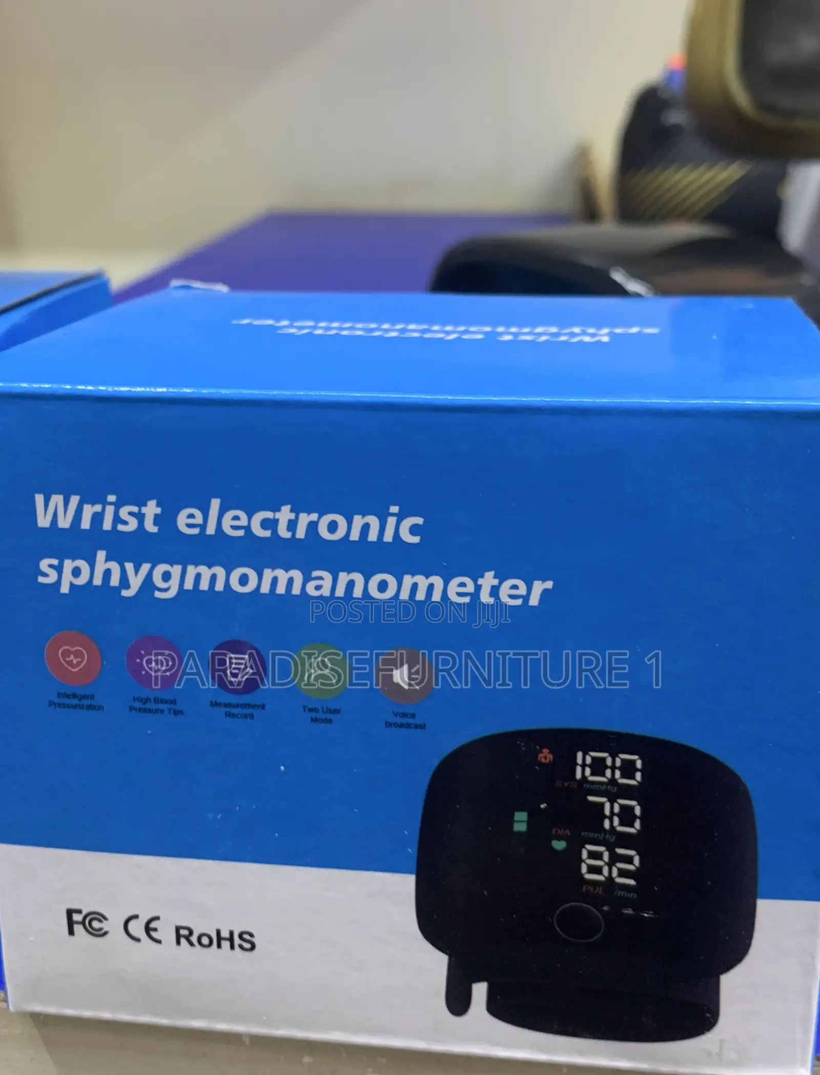 Wrist Electronic Sphygmomanometer