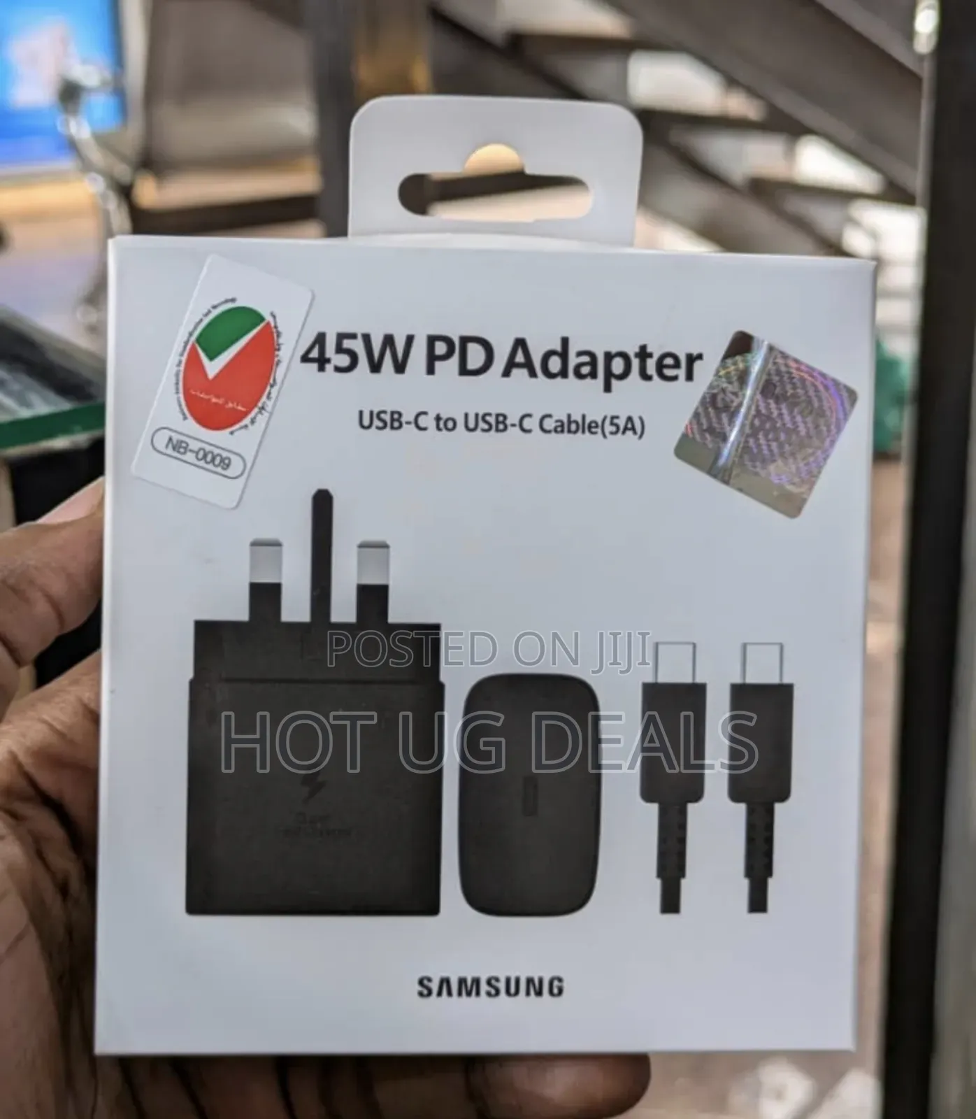 Samsung 45w Super Fast Charger For Type C Black