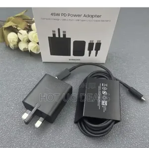 Samsung 45w Super Fast Charger For Type C Black