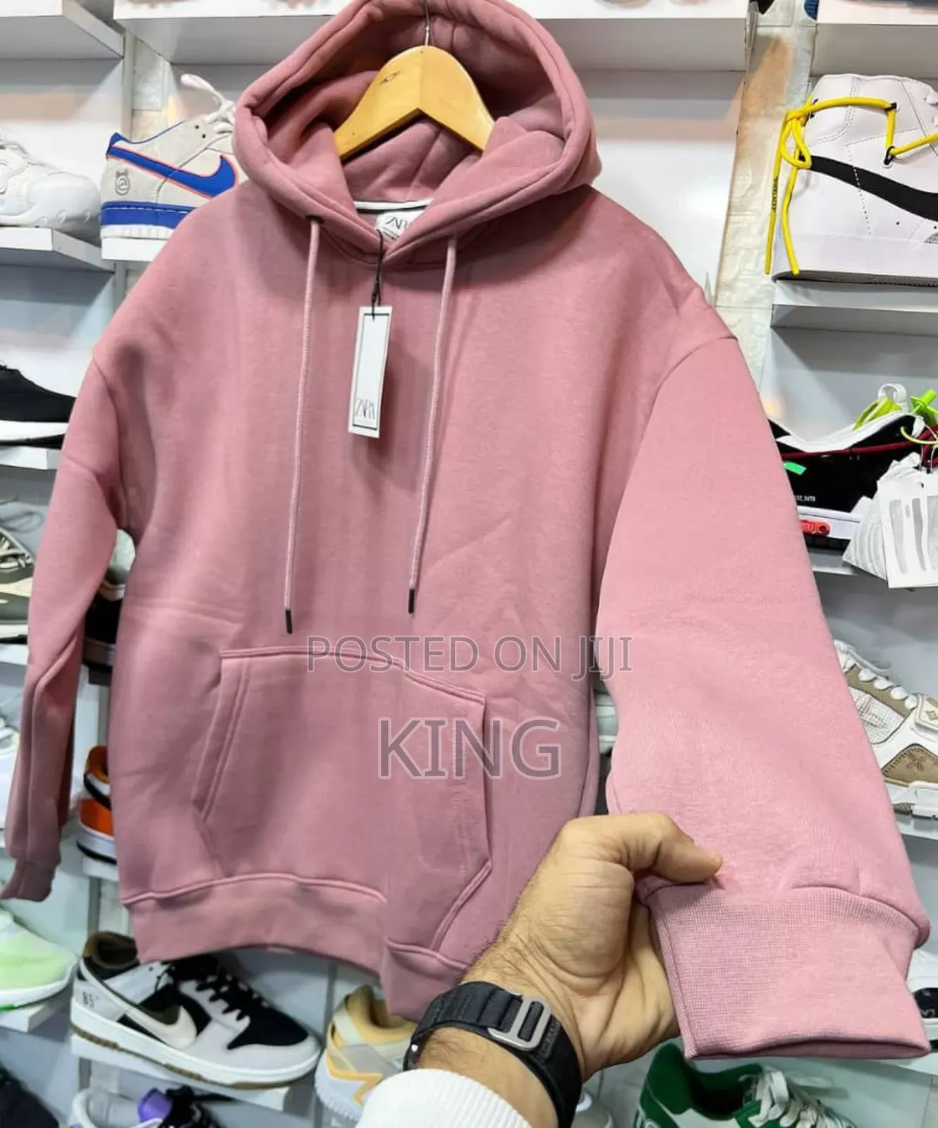 Massive Hoodie. Plain Colour Jumper