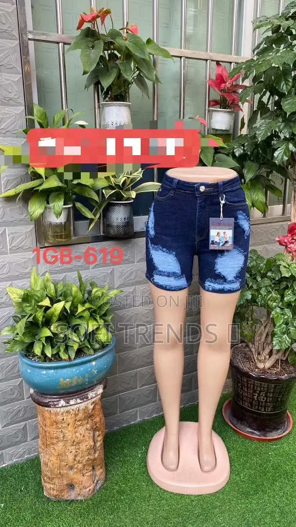Ladies Jean Shorts