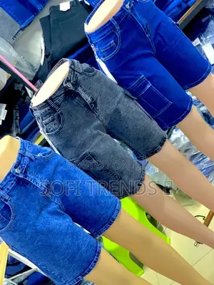 Ladies Jean Shorts