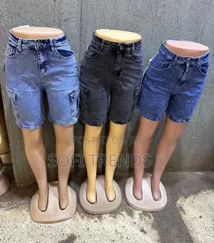 Ladies Jean Shorts