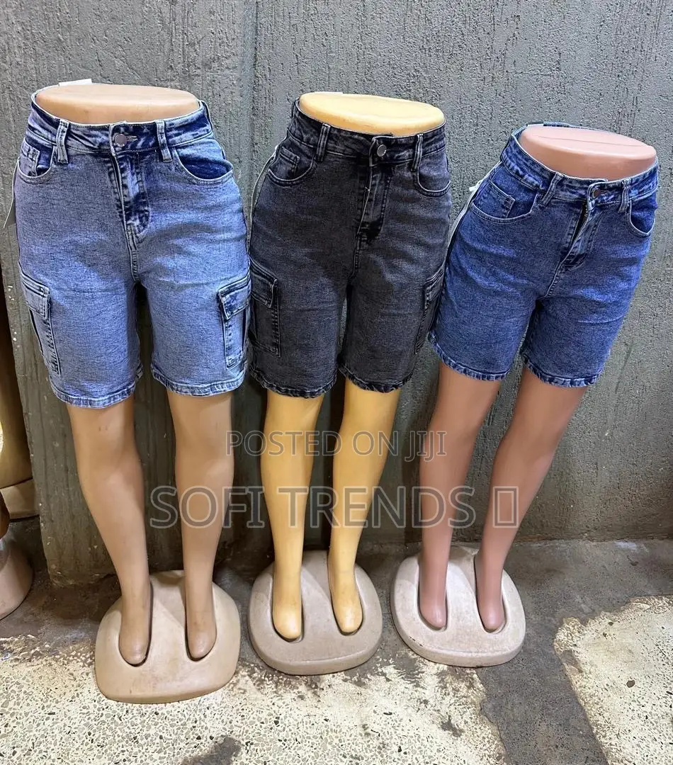 Ladies Jean Shorts