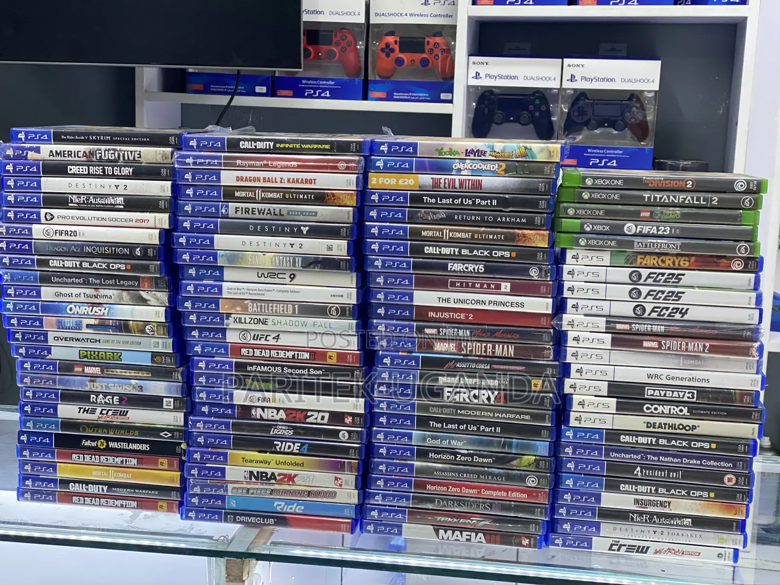 All Used Games for Ps4 From 60000