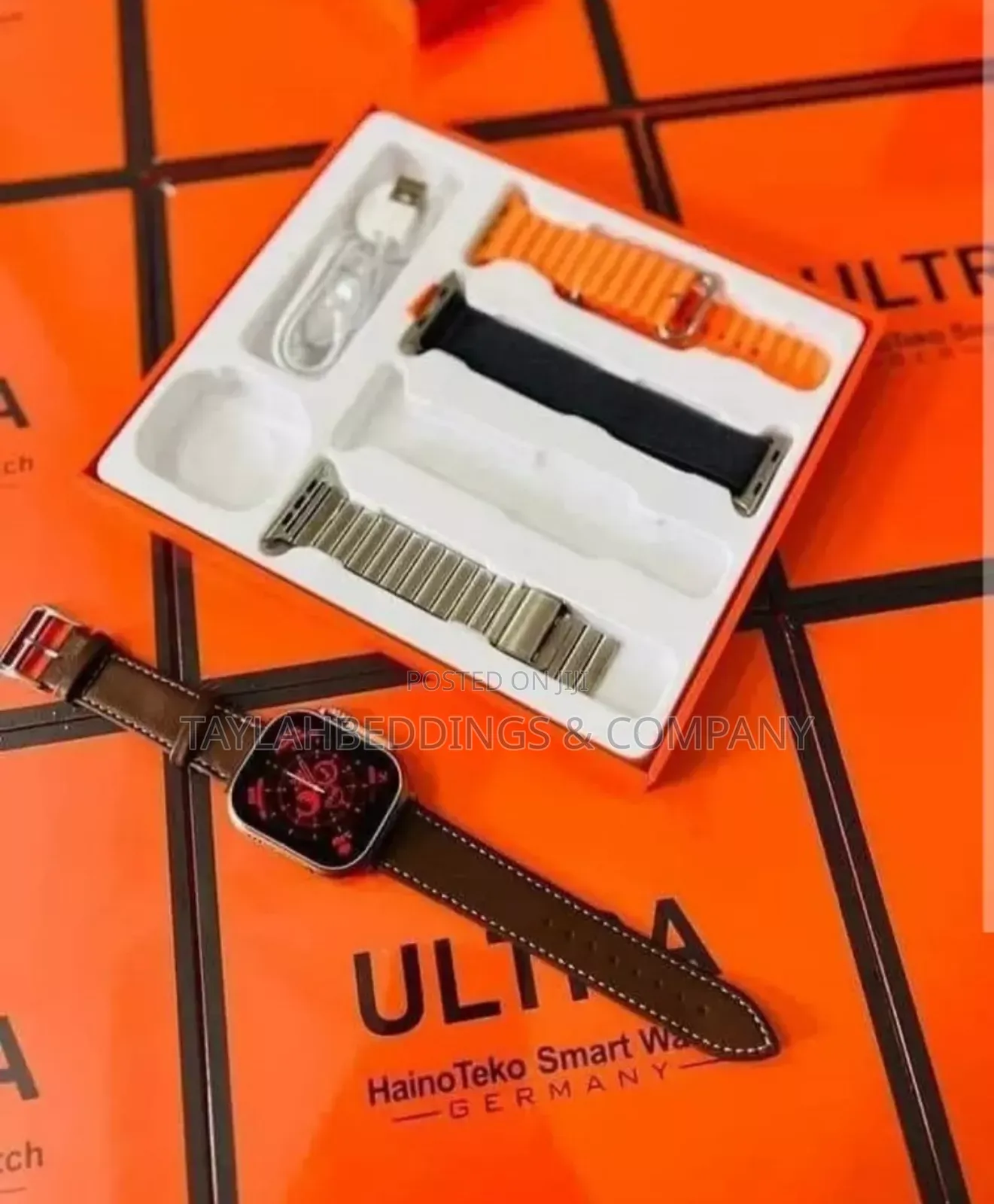 Hainoteko Germany 4 in 1 Strap Smart Watch